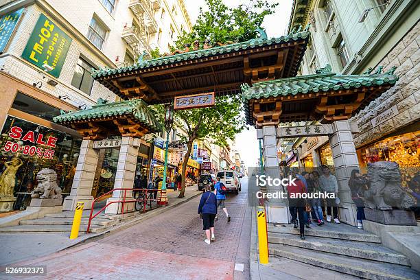 San Francisco Chinatown Gate Stock Photo - Download Image Now - San Francisco - California, Chinatown, Gate
