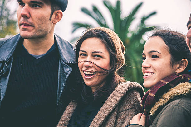 istock Group of happy friends 526934577
