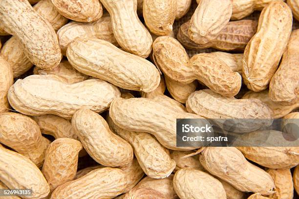 Peanuts Close Stock Photo - Download Image Now - Bowl, Brown, Close-up