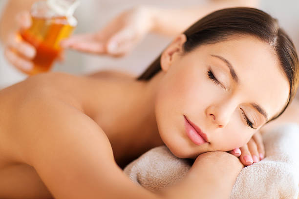 istock beautiful woman in spa salon 526943459