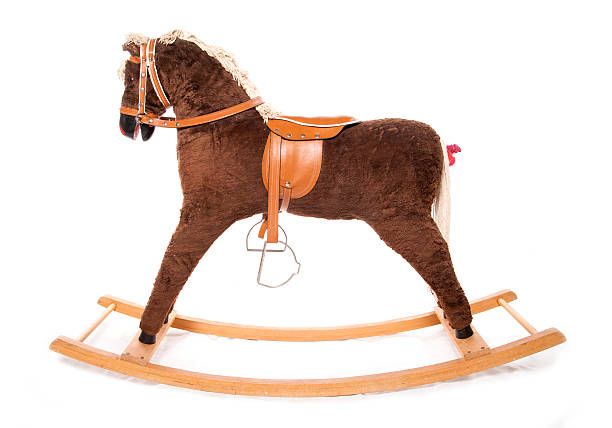 istock brown rocking horse 526944349