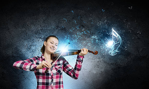 istock Girl violinist 526945425