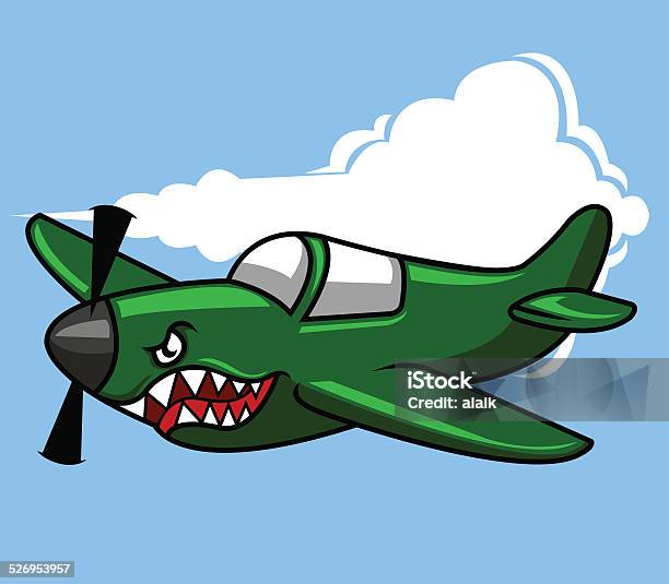 Destroyer Aircraft Stock Illustration - Download Image Now - Fighter Plane,  World War II, Cartoon - iStock