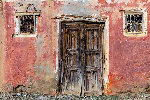 istock Old Door and windows in Tafraoute, Morocco, Africa 526954729