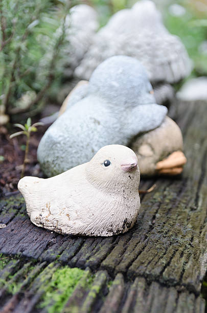 istock Decorative bird dolls in the garden 526975671