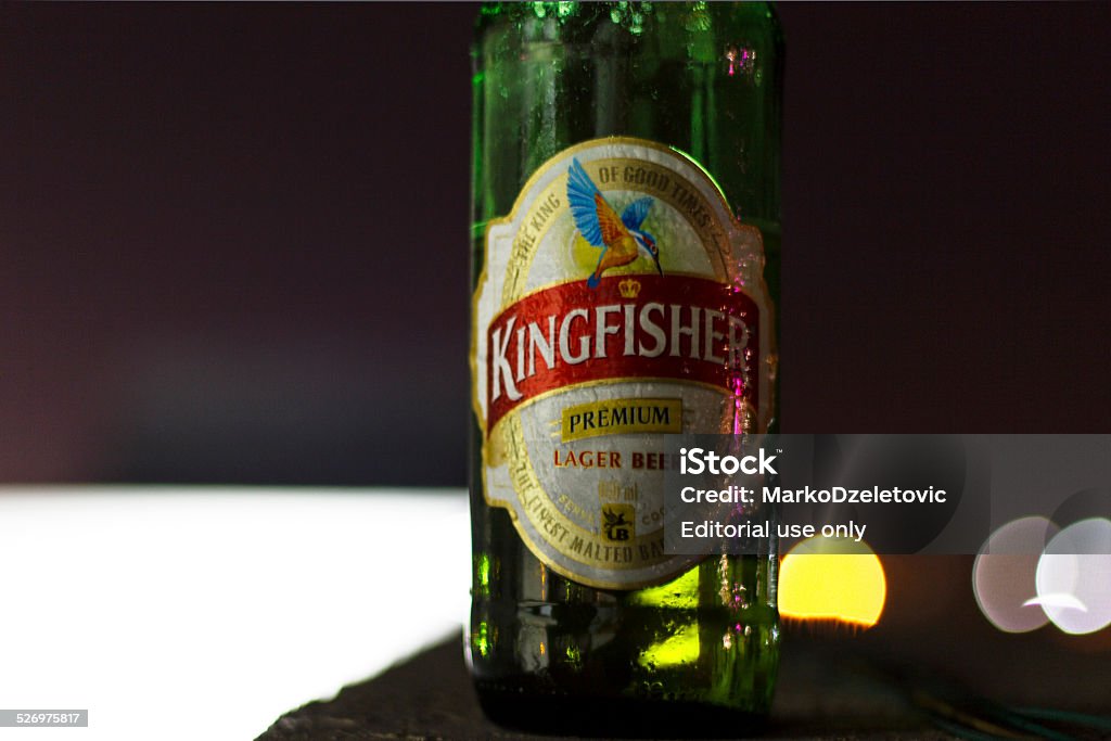 Kingfisher Beer Stock Photo - Download Image Now - Bottle, Cut Out, Drop -  iStock