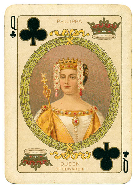 istock Queen Philippa Queen of Clubs 526977545