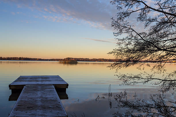 istock Lake in the sunset 526978205