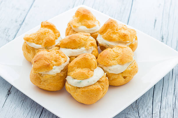 istock Cream puffs with tuna 526979415