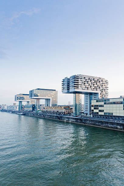 istock Office Buildings in the restored Zollhafen district 526980601