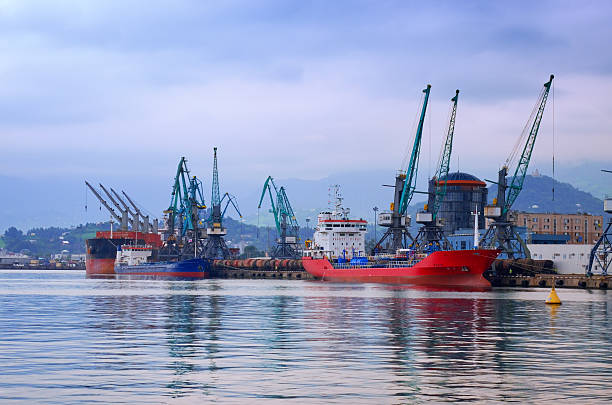 seaport - foto stock