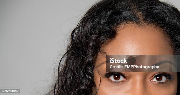 Eyes Of An African American Woman Stock Photo - Download Image Now - Adult, African Ethnicity, African-American Ethnicity