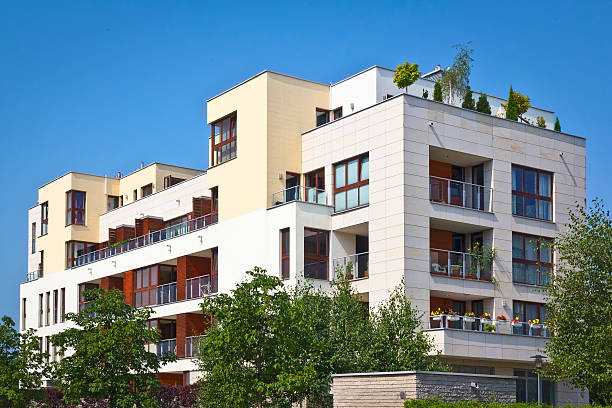 istock Modern apartment building, Warsaw 526981887