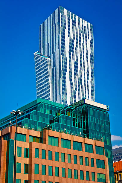istock Modern business buildings, Warsaw 526981895
