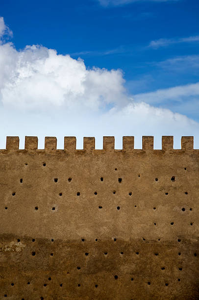 istock Old city walls in Fez, Morocco 527009131