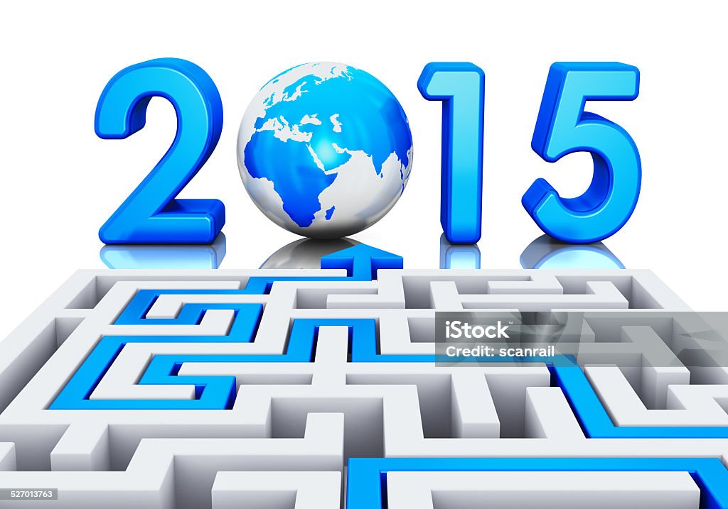 New Year 2015 concept See also: 2015 Stock Photo