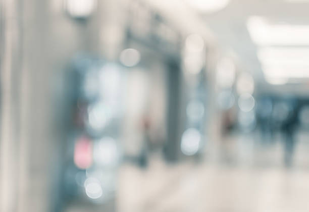 istock Abstract background of shopping mall 527025889