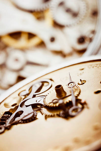 istock Antique pocket watch parts 527026261