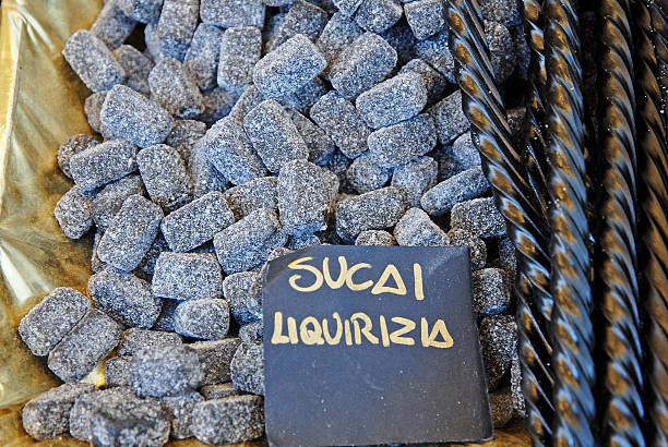 istock Chocolate with liquorices. 527027271
