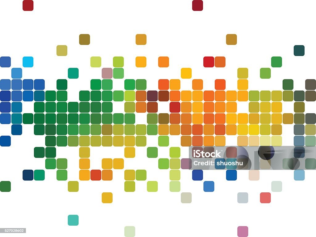 Abstract Colorful Check Pattern Background Stock Illustration ...