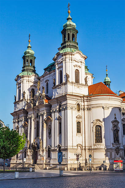 istock St. Nicholas church at Old Town Square, Prague 527028641