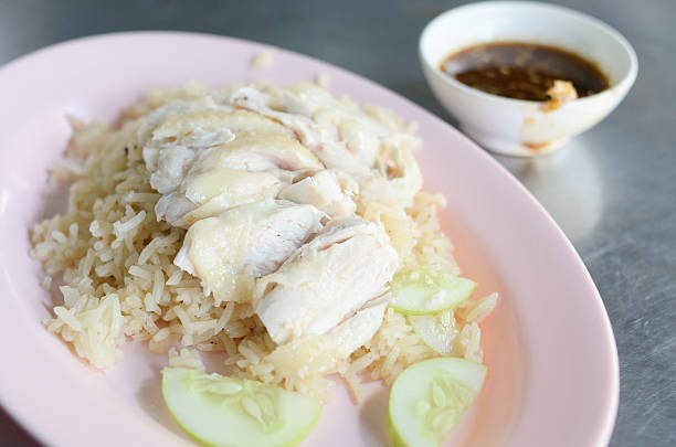 istock Boned, sliced Hainan-style chicken 527029109