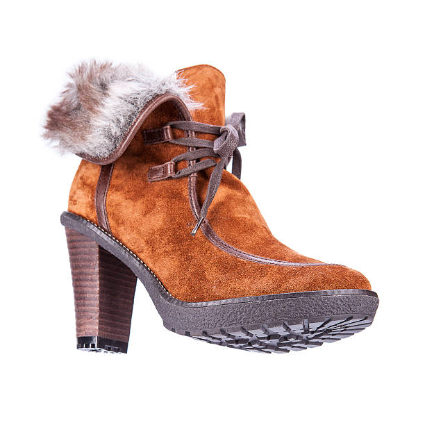 istock Women's winter boots on a white background 527030741