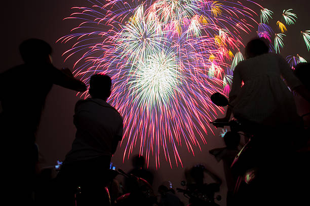 istock Flower of fireworks 527031591
