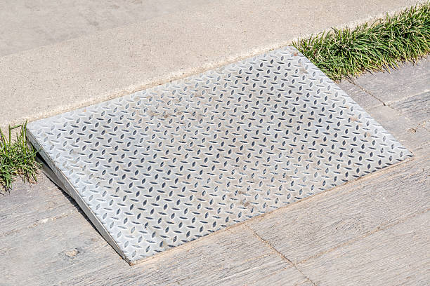 istock Metal ramp for supporting disabled people wheelchair. 527032454