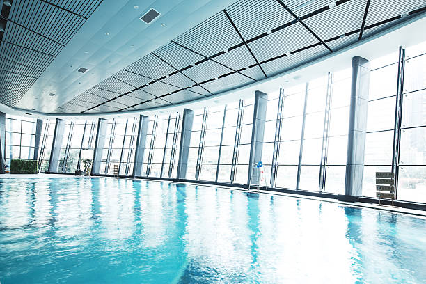 istock design of swimming pool in modern gym 527032678