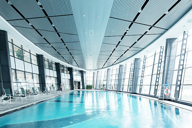 istock design of swimming pool in modern gym 527032872