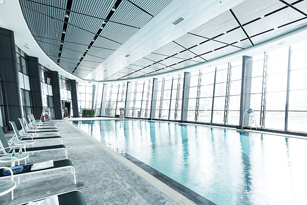 istock design of swimming pool in modern gym 527032968