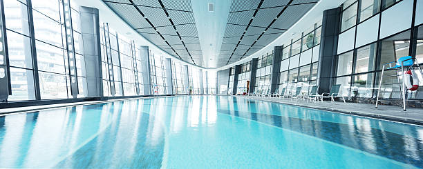 istock design of swimming pool in modern gym 527033150