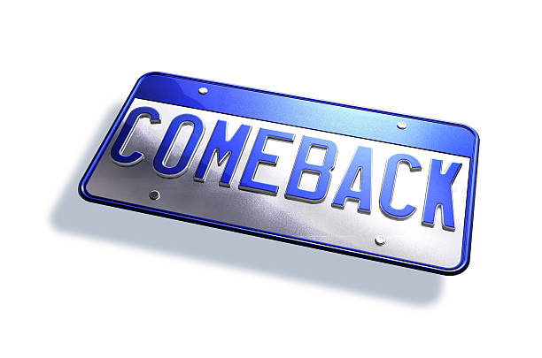 istock Car license plate, with the type 