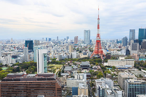 istock Tokyo Tower cityscape Japan. 527035850