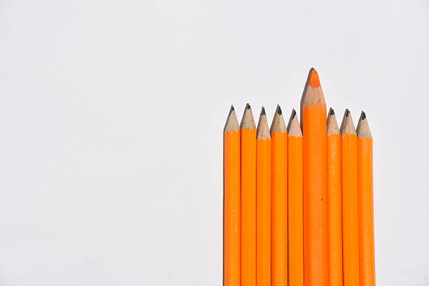 istock Isolated shot of outstanding pencil on white background 527037510