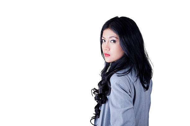 istock Beautiful female entrepreneur in the studio 527044484