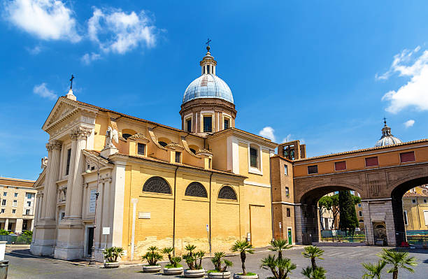 istock Church San Rocco in Rome, Italy 527046954