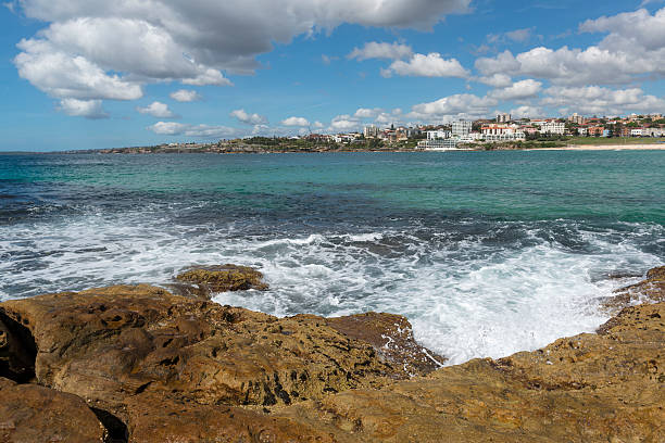 istock Bondi North Rocks on a sunny day, Sydney, Australia. 527049066