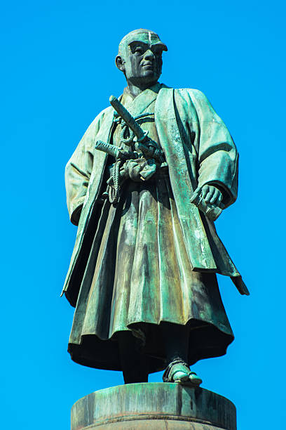 istock Bronze statue of Omuro Masajiro 527050397