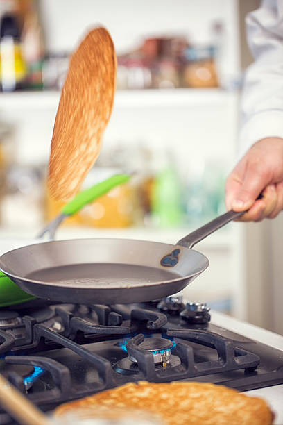 istock Traditional Dutch Pancakes - Pannenkoeken CNEUFOO595 527051009