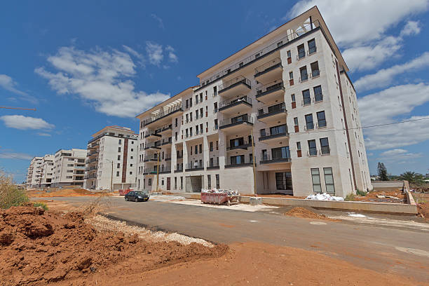 istock Construction of a residential area. 527052102