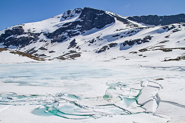 istock Frozen lakes on the Sognefjell 527052644