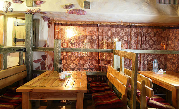 istock european restaurant in bright colors 527053019