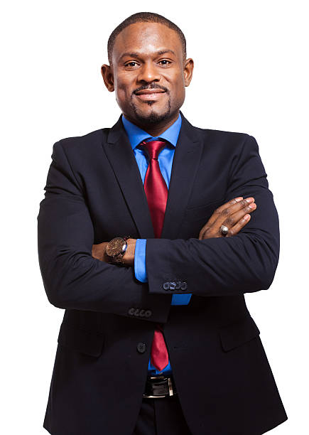 istock Confident african businessman 527053063