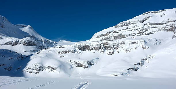 los alpes suizos del gemmi pass - gemmi fotografías e imágenes de stock