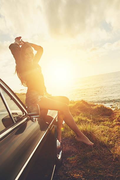 istock There's nothing quite like a roadtrip at sunset 527053338