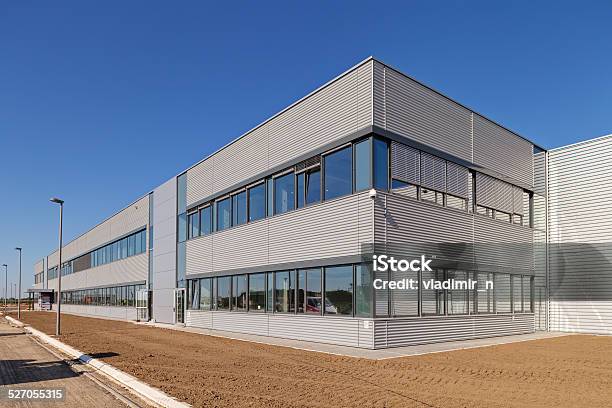 Aluminum Facade Stock Photo - Download Image Now - Outdoors, Modern, Warehouse