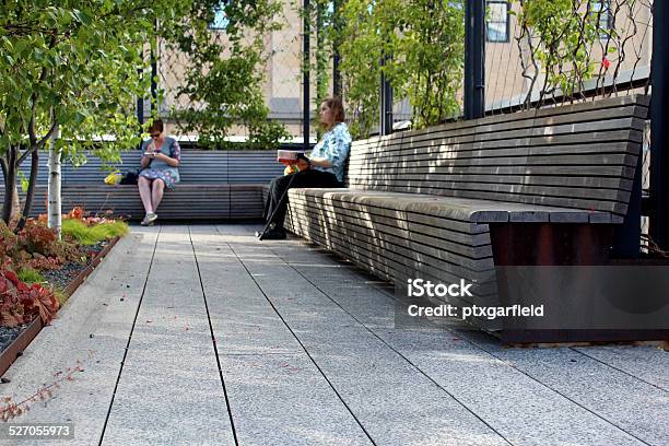 High Line New York City Elevated Pedestrian Park Stock Photo - Download Image Now