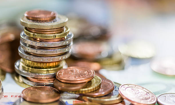 istock Euro Coins and Bills 527070043